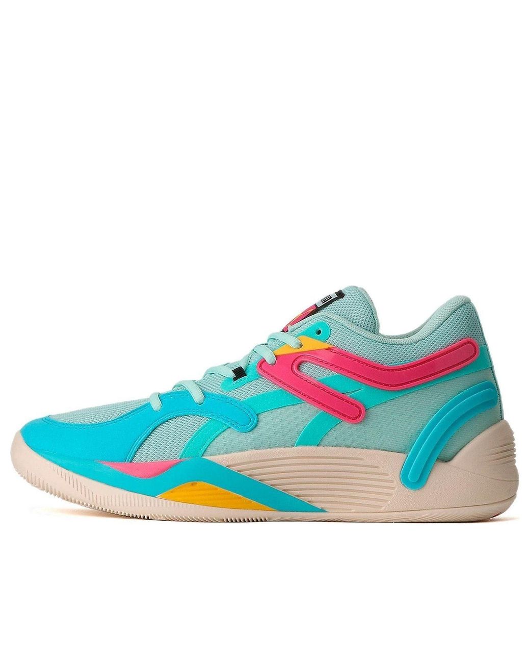 PUMA Blue Trc Blaze Court 'Eggshell Elektro Pool' for men
