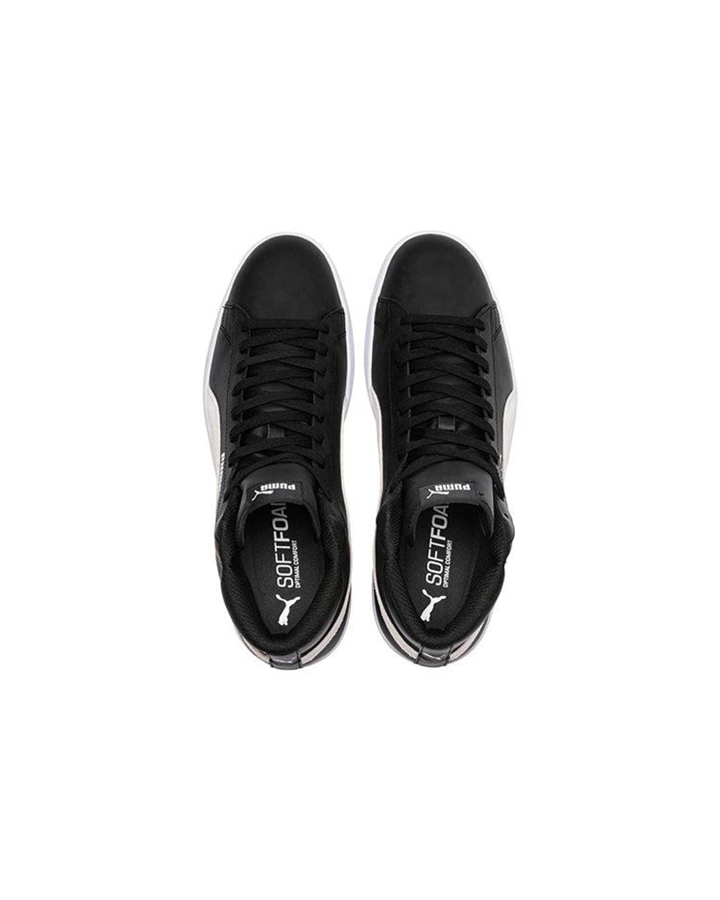 PUMA Black Smash V2 Mid L for men
