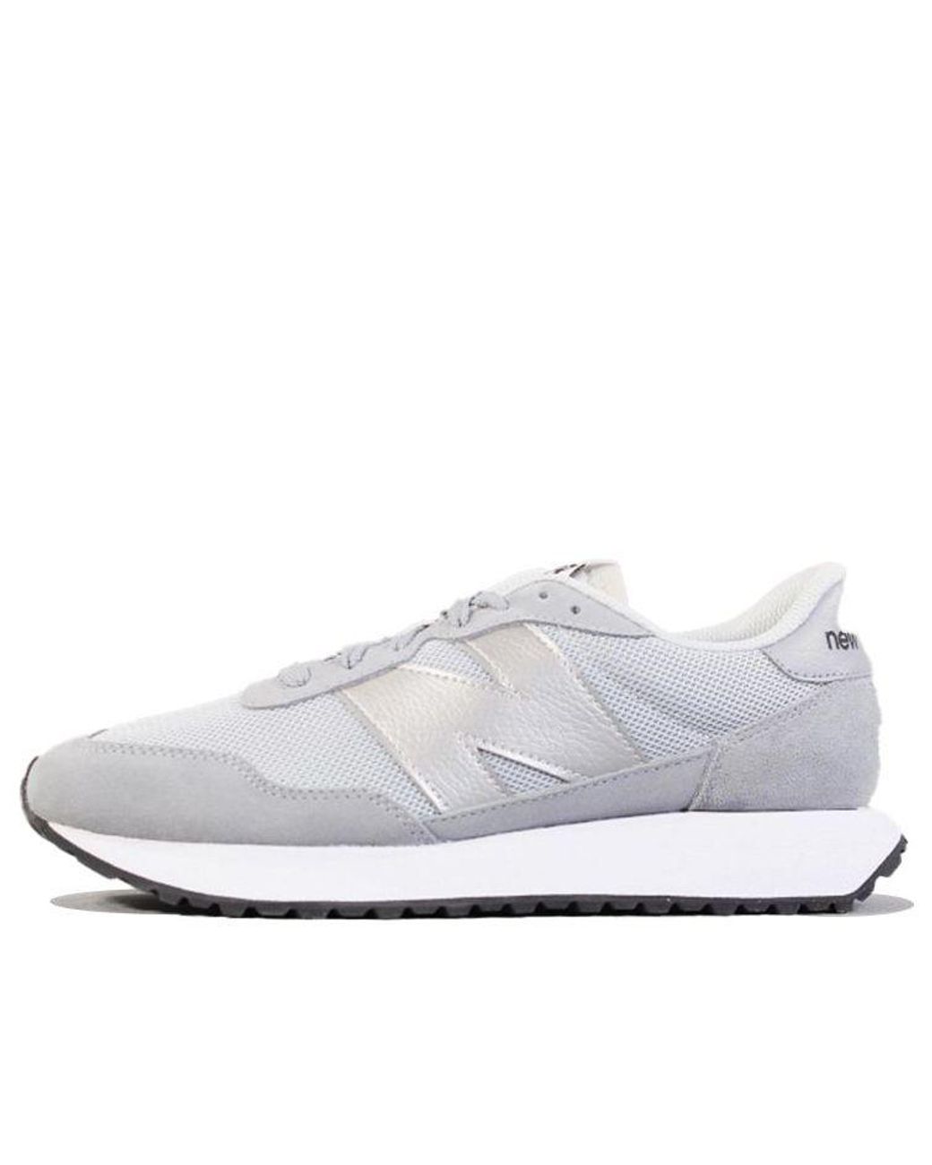 New Balance White (Wmns) 237 'Steel'