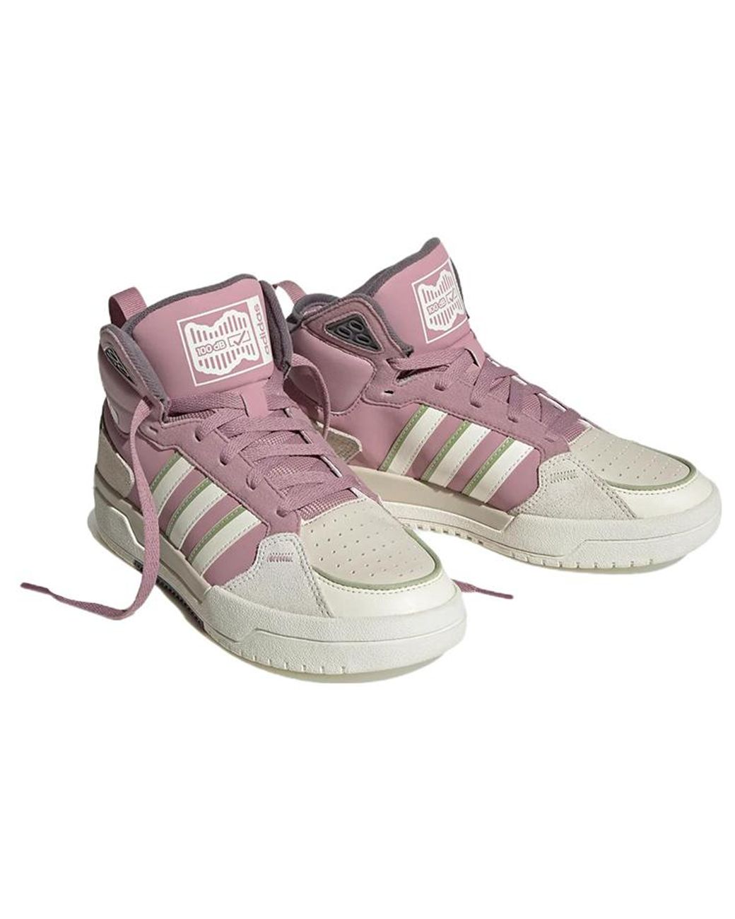 Adidas Purple (Wmns) Neo 100Db Mid Shoes