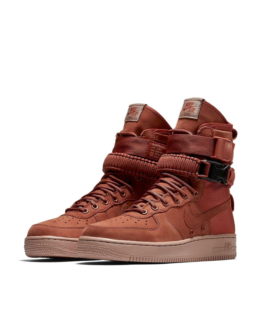 Nike Red (Wmns) Sf Air Force 1 High 'Dusty Peach'