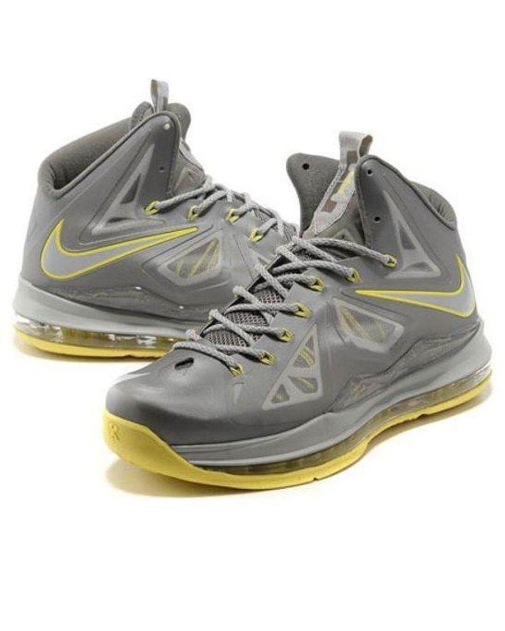 Nike Gray Lebron 10 Diamond' for men