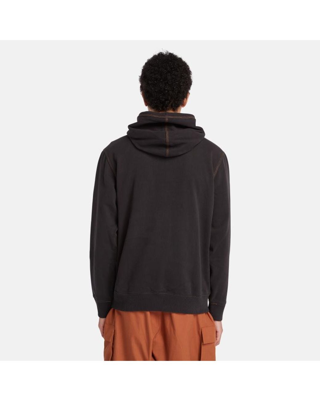 Timberland Black Elevated Hoodie for men
