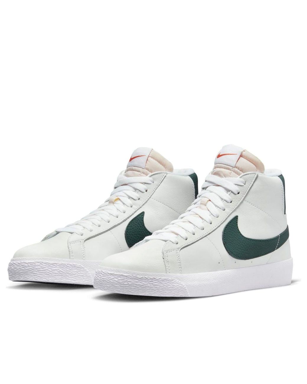 white green nike blazer