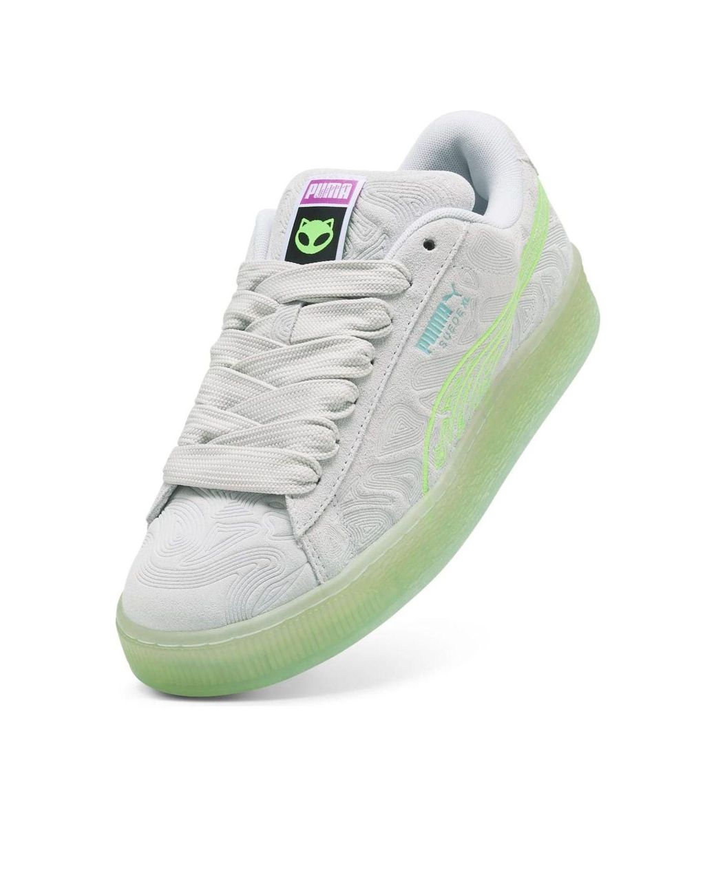 PUMA Green Suede Xl 'Alien Mist Peaceful' for men