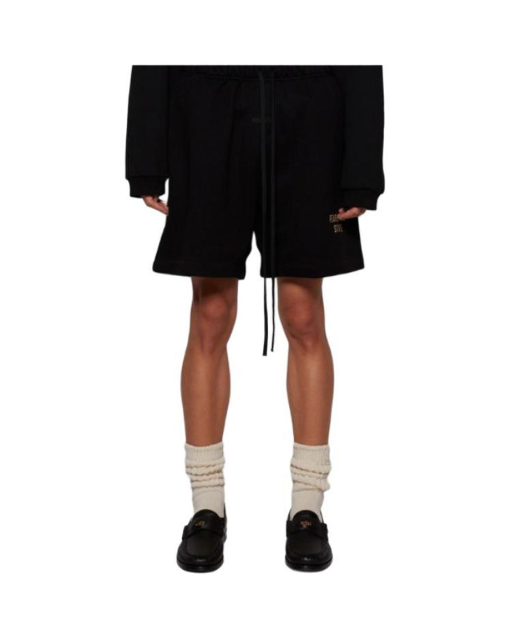 Fear Of God Black Fleece Soccer Short for men