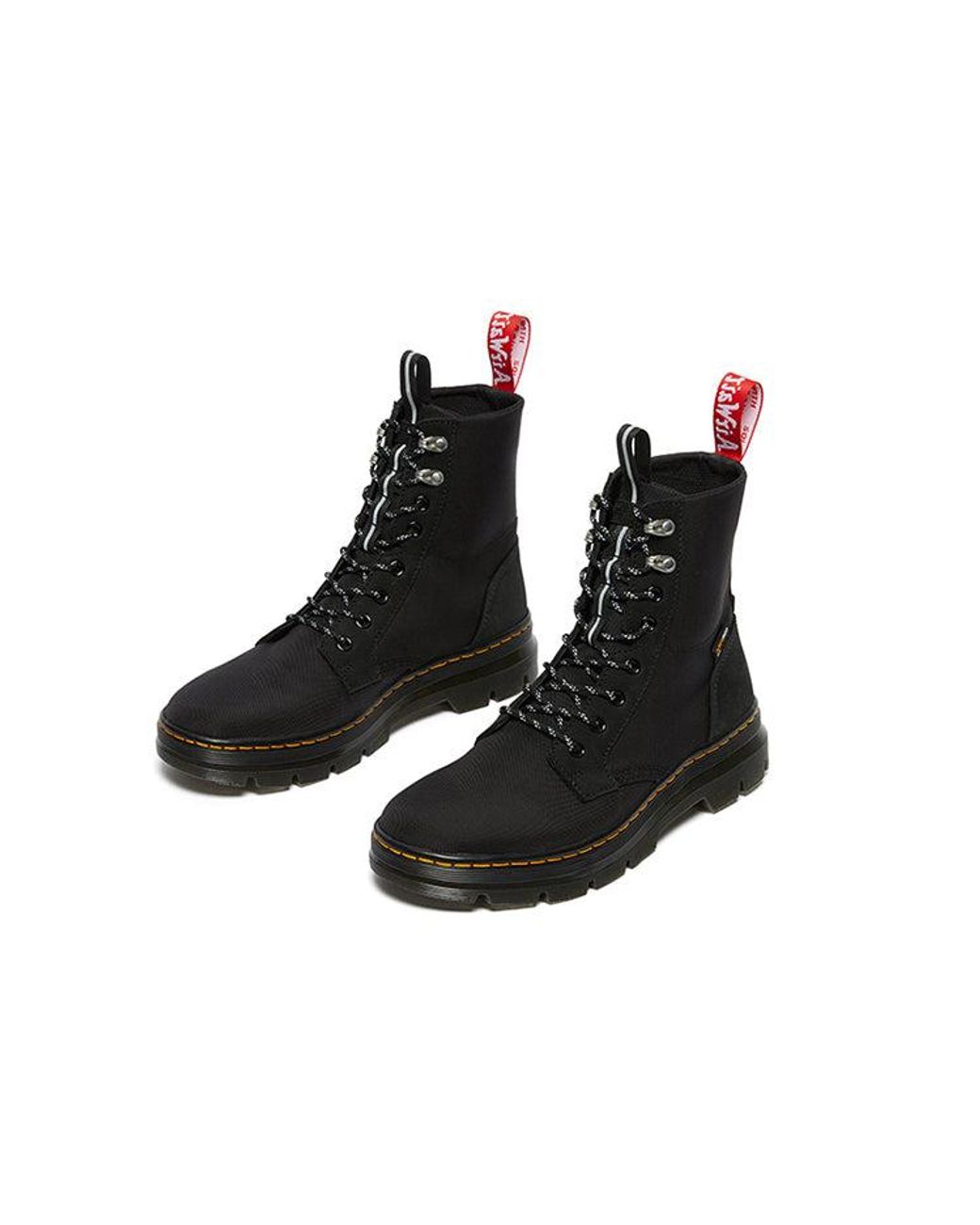 Dr. Martens Black Herschel Supply Co. X Combs 2 Utility Boot for men