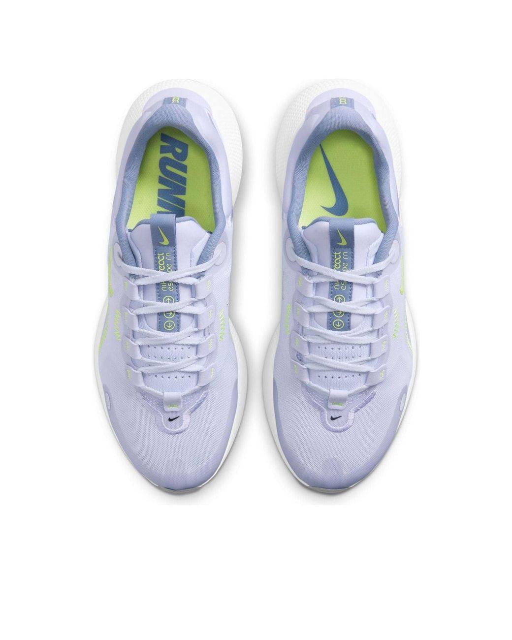 Nike Blue (Wmns) React Escape Run 'Iris Whisper Light Lemon Twist'