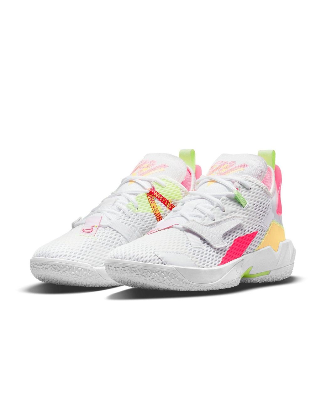 Nike White Why Not Zer0.4 Citron Pulse Hyper' for men