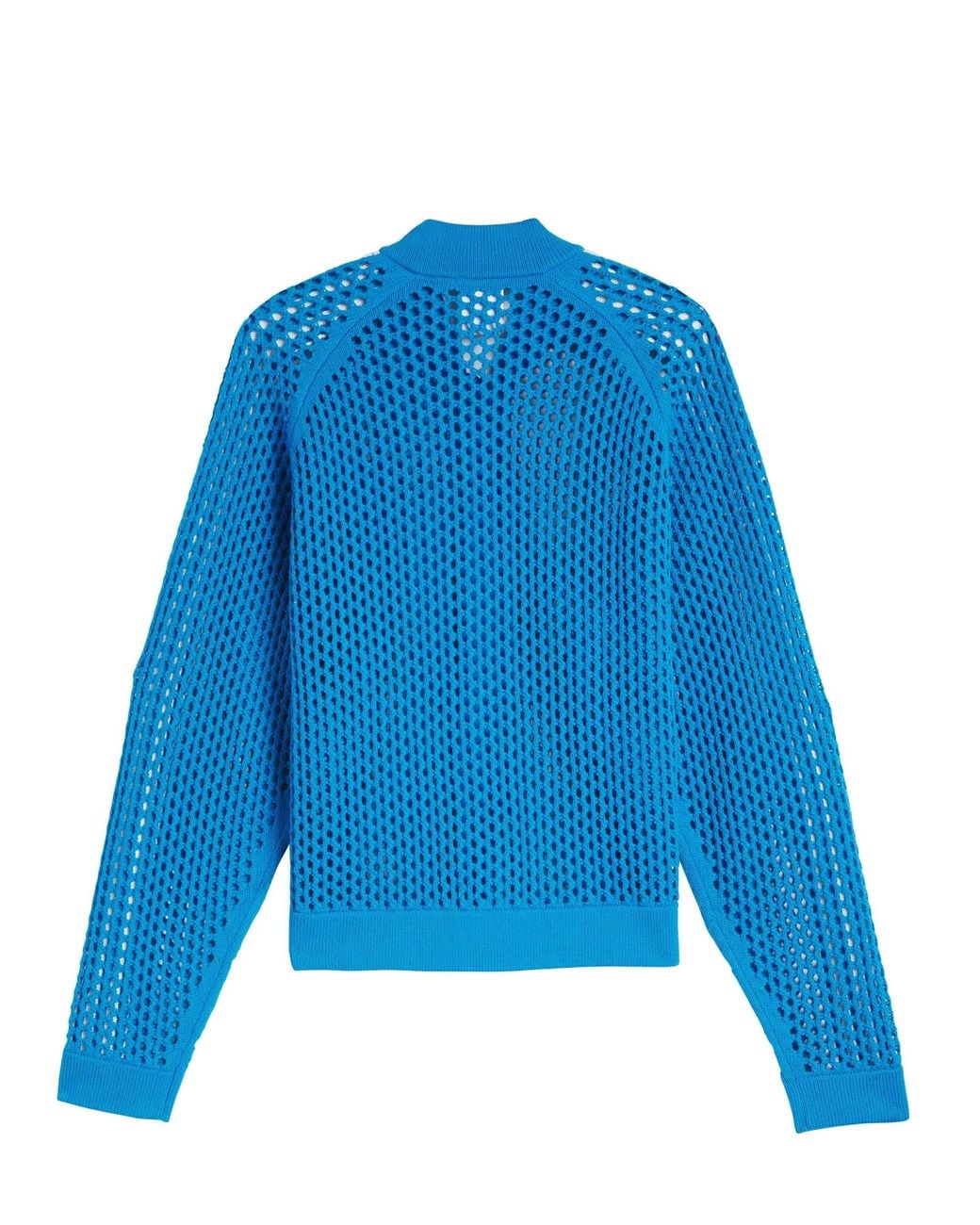 Adidas Blue X Clot Fw24 Crochet Track Jacket Asia Sizing 'Bright' for men