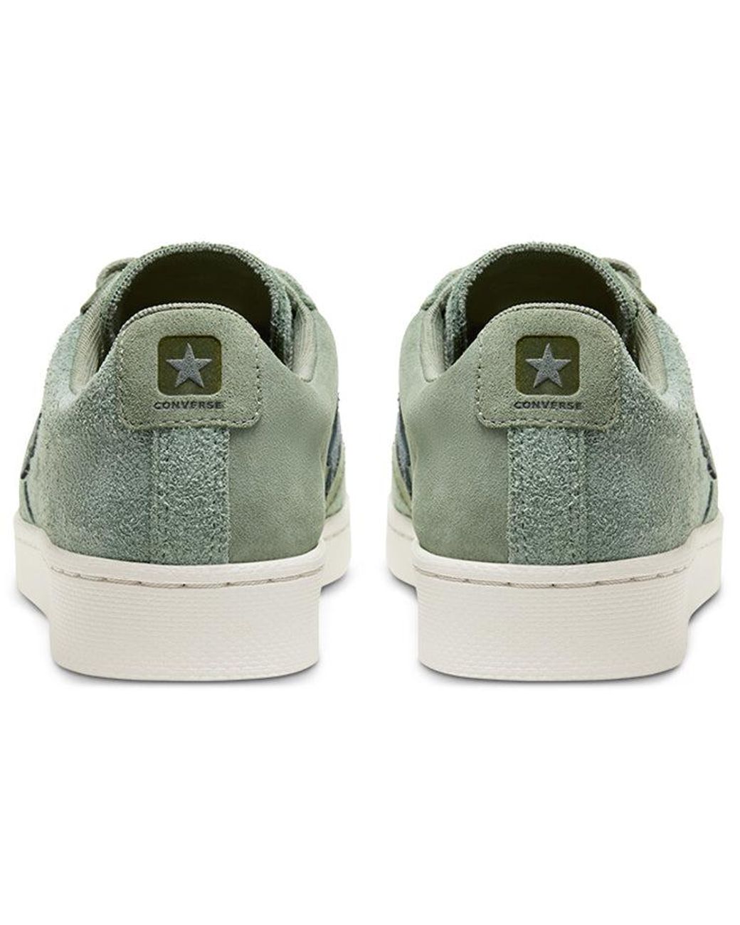Converse Green Pro Leather Low 'Earth Tone Suede for men
