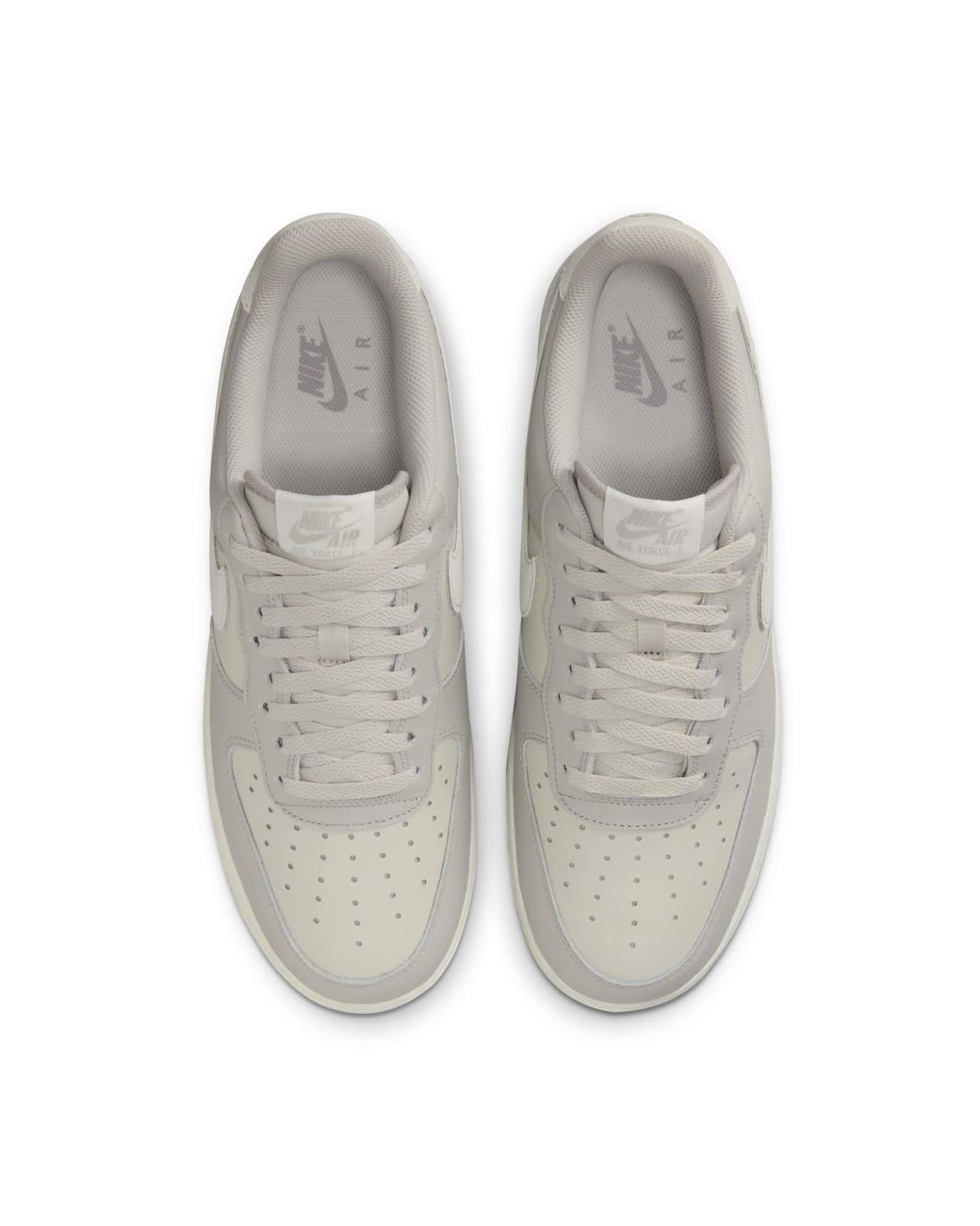 Nike Gray Air Force 1 '07 Lv8 'Light Bone' for men