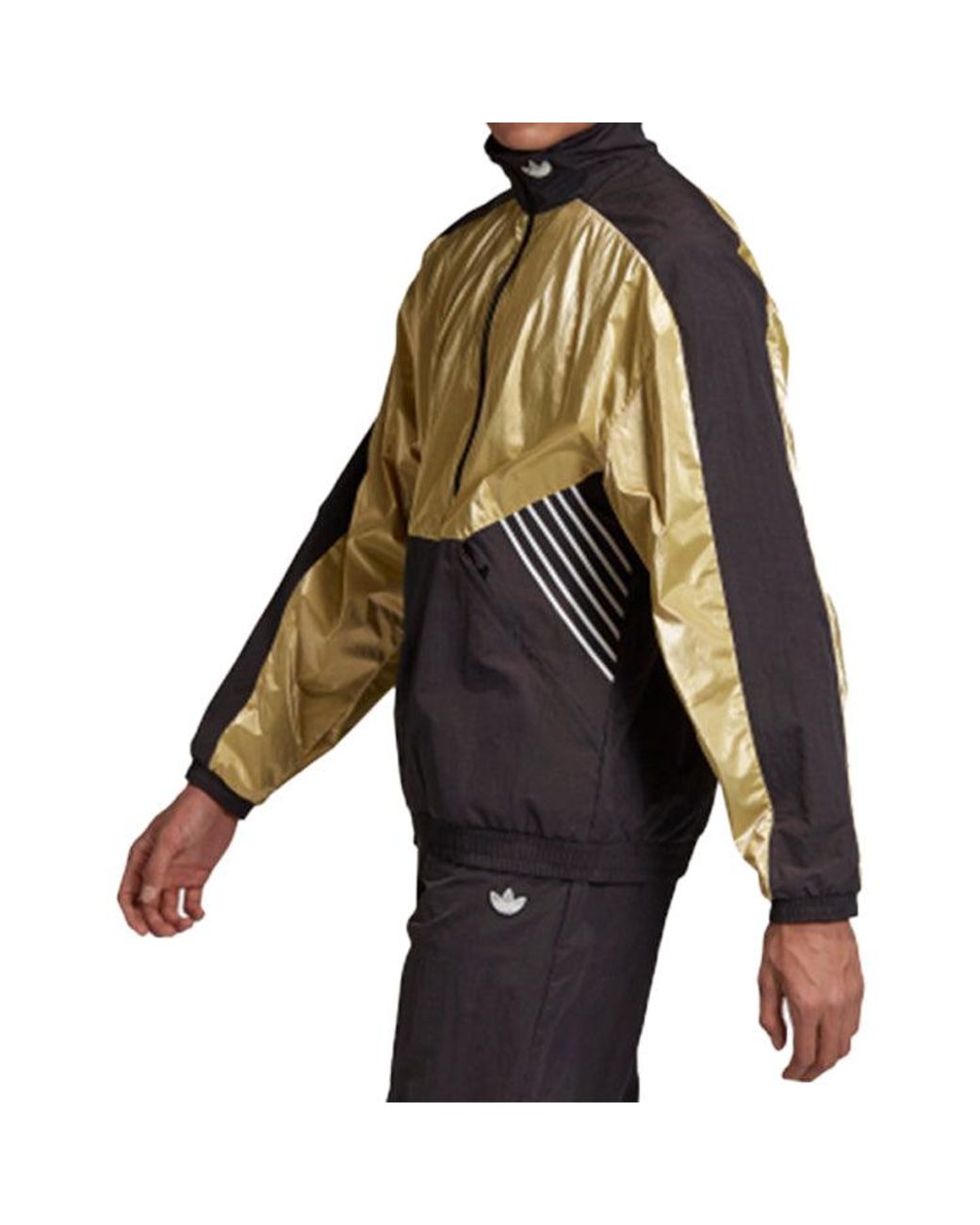 Adidas Black Originals Tlm 02 Trackt Sports Jacket for men