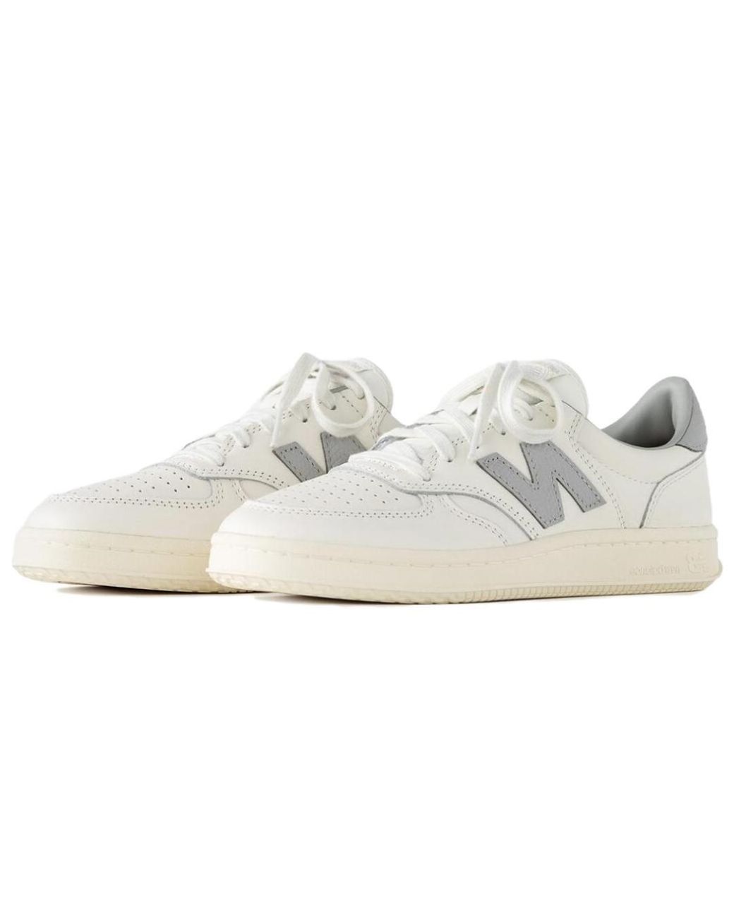New Balance White Aim Leon Dore X T500 for men