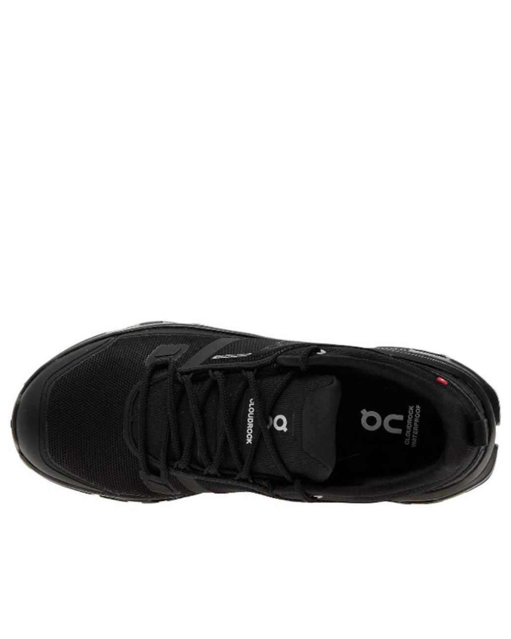 On Shoes Black Cloudrock Low Waterproof 'Triple' for men