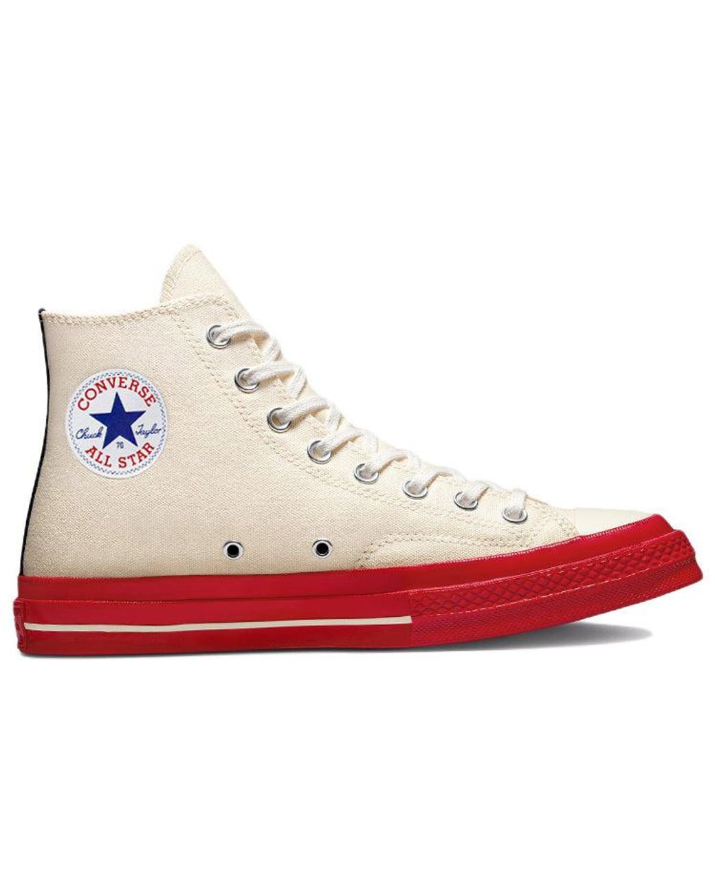 Converse Red Comme Des Garcons Play X Chuck 70 High for men