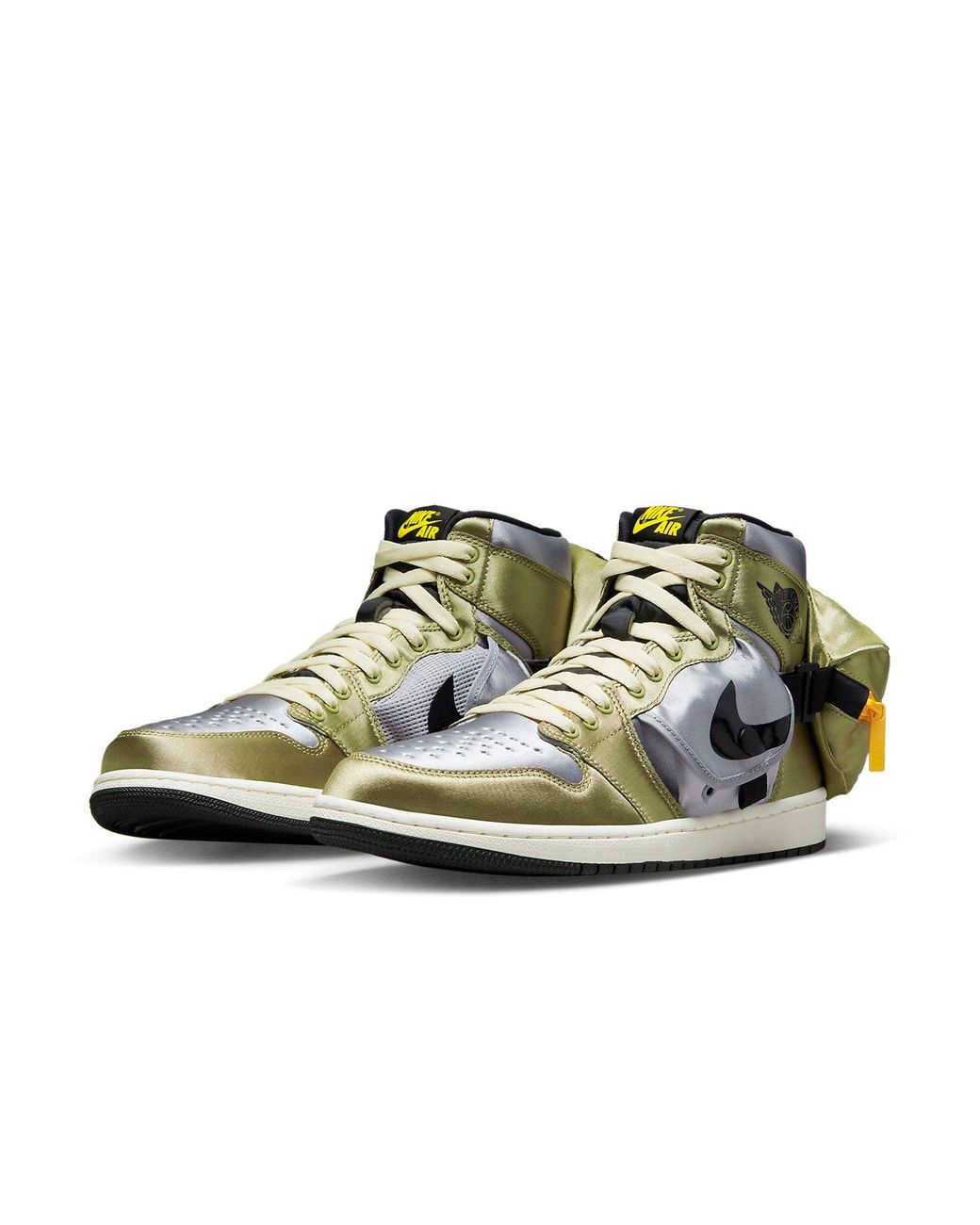 Nike Green Air 1 Utility Shoes for men