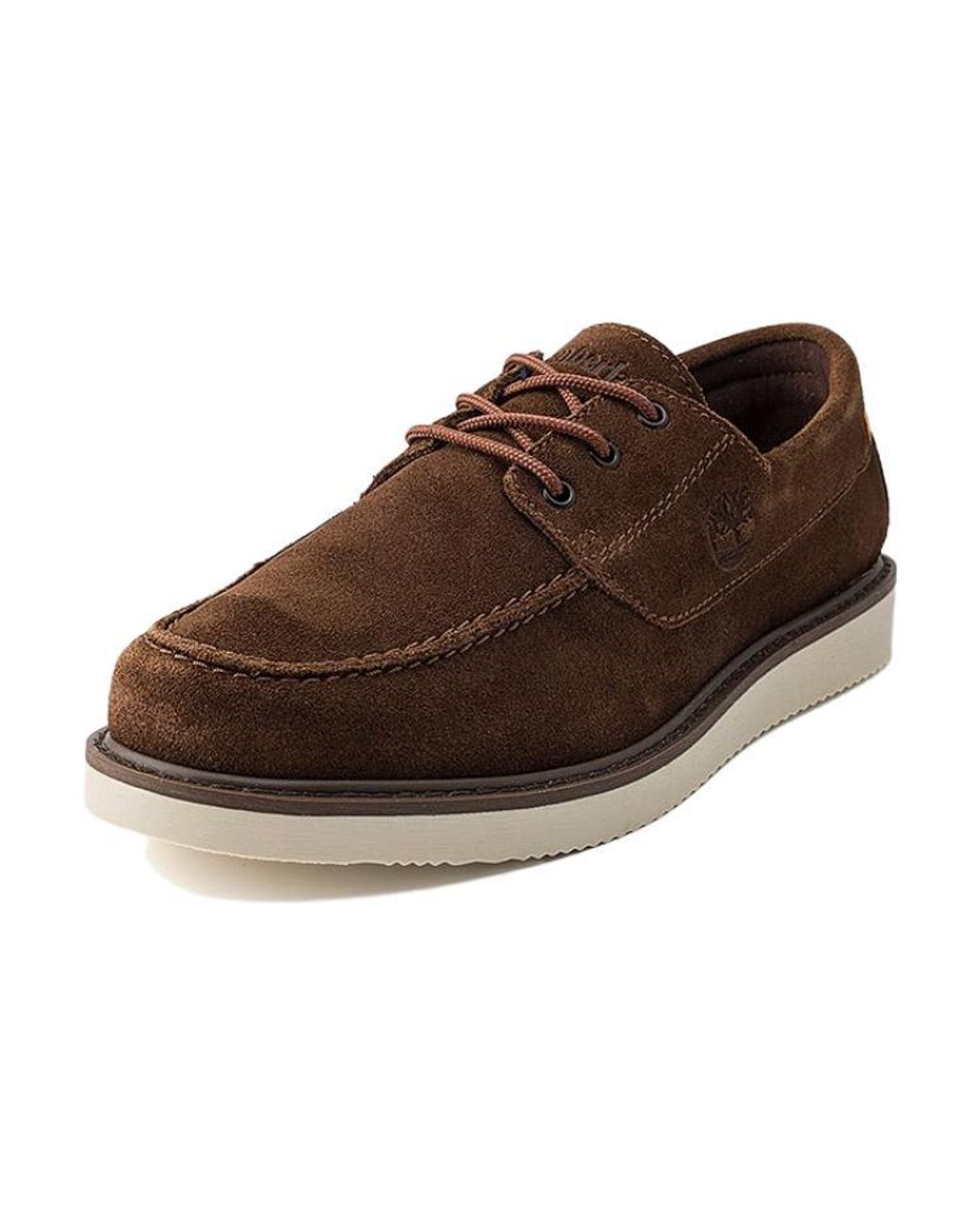 Timberland Brown Newmarket Ii Boat Shoes 'Cocoa' for men