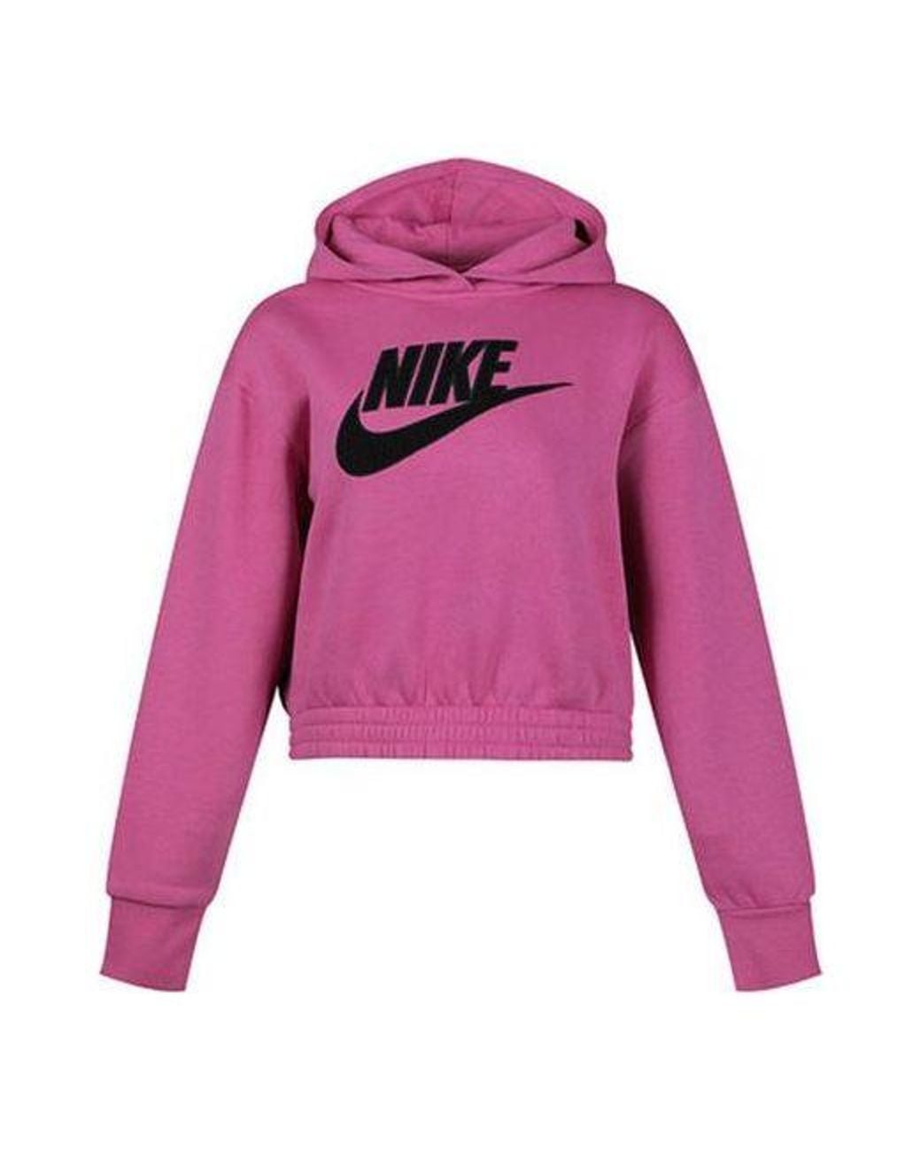 Nike Pink (Wmns) Sportswear Logo Printing Hoodie