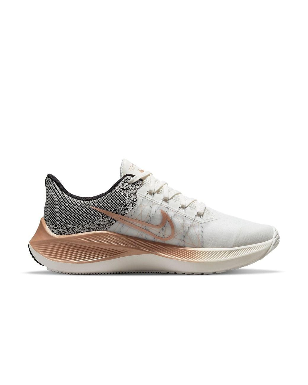 Nike White (Wmns) Air Zoom Winflo 8 Premium 'Sail Metallic Copper Coin'