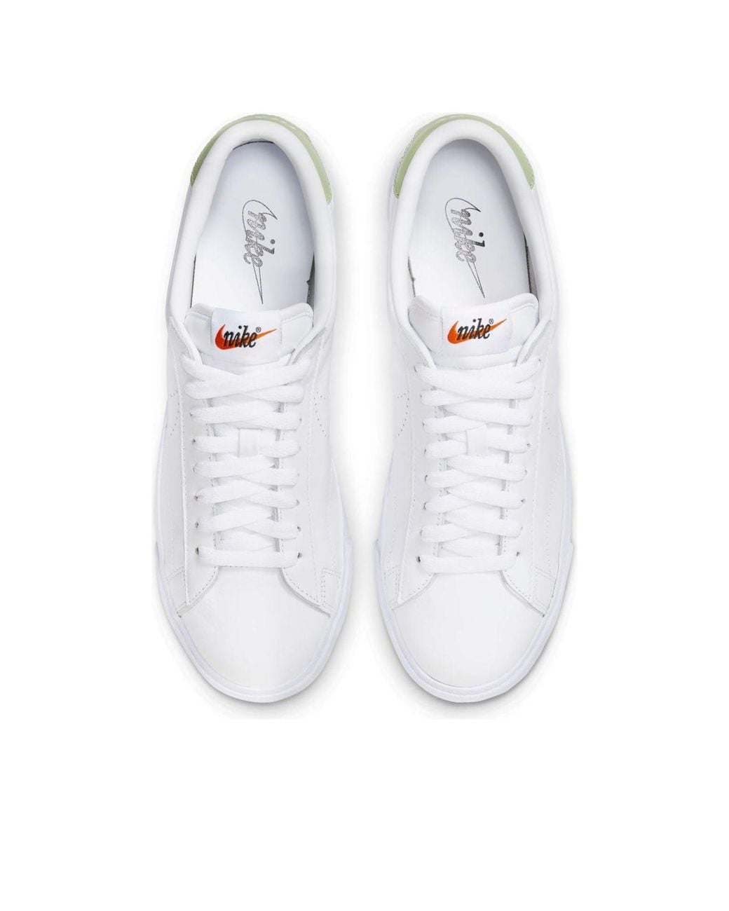 Nike White Tennis Classic Ac Aura' for men