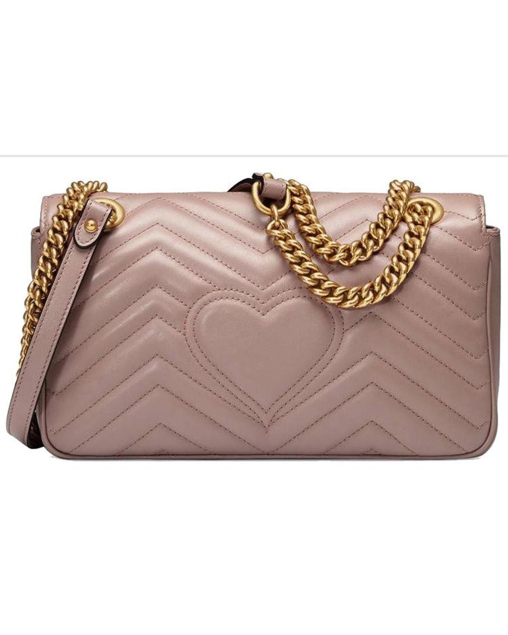 Gucci Pink (Wmns) Gg Marmont Matelasse Shoulder Bag 'Dusty'