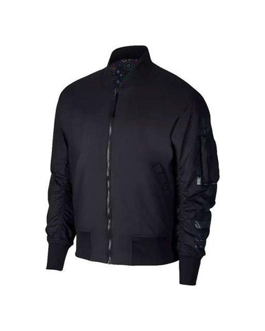 Nike Blue Reversible Aviator Casual Sports Padded Jacket for men