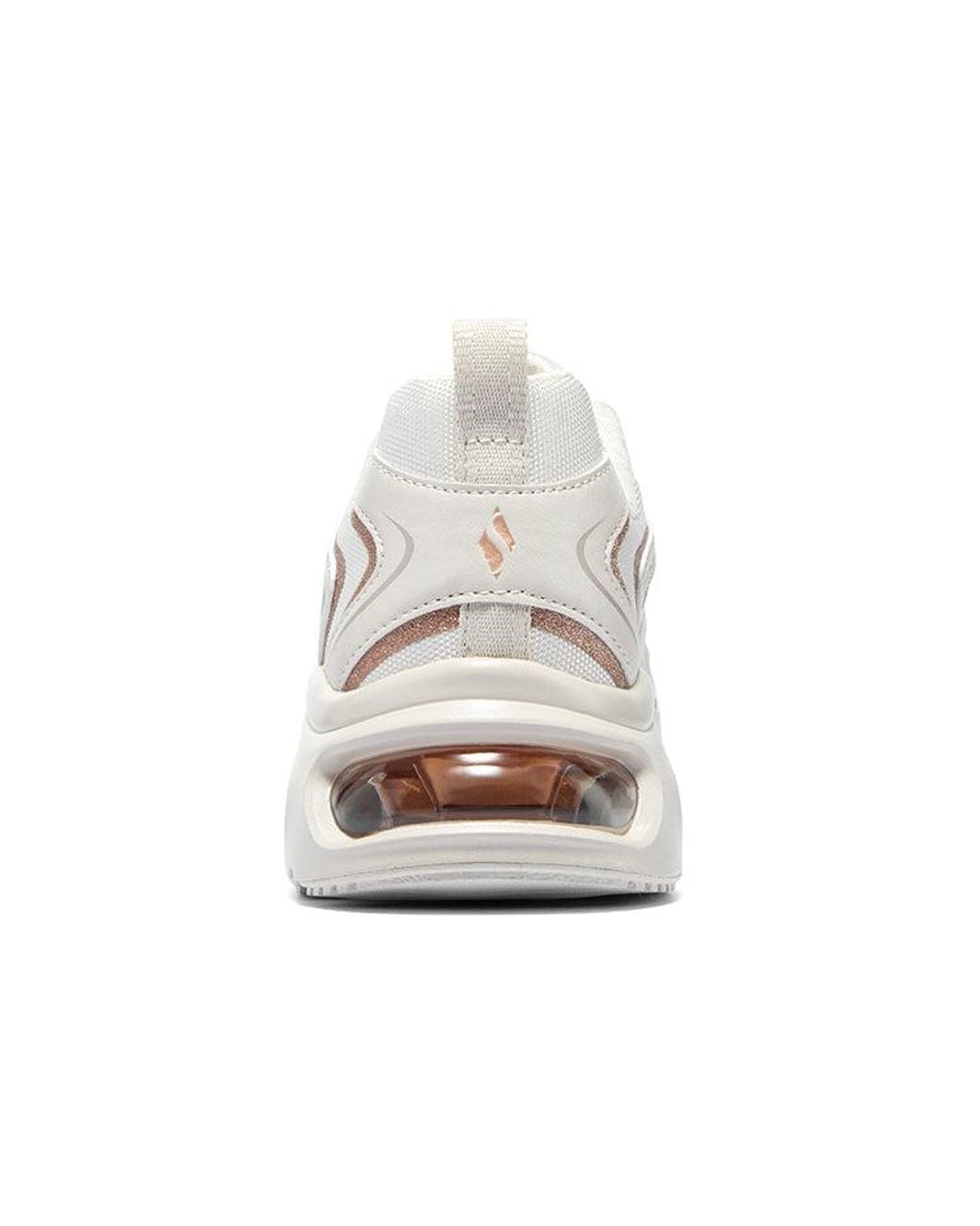 Skechers White (Wmns) Tres-Air 'Shimm Airy