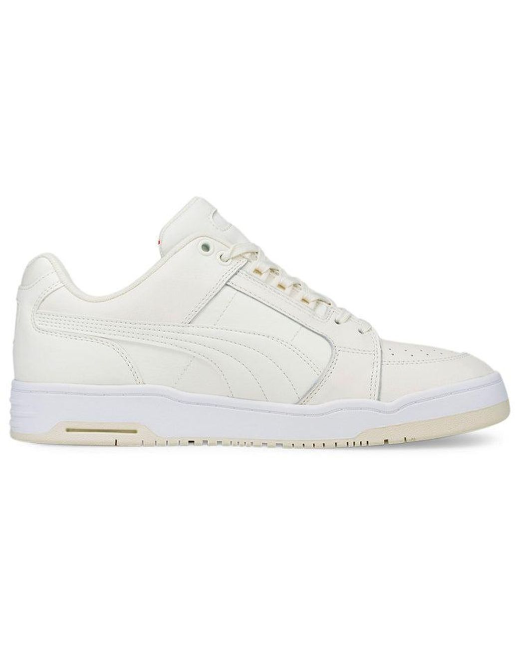 PUMA White Slipstream Lo 'Pristine' for men
