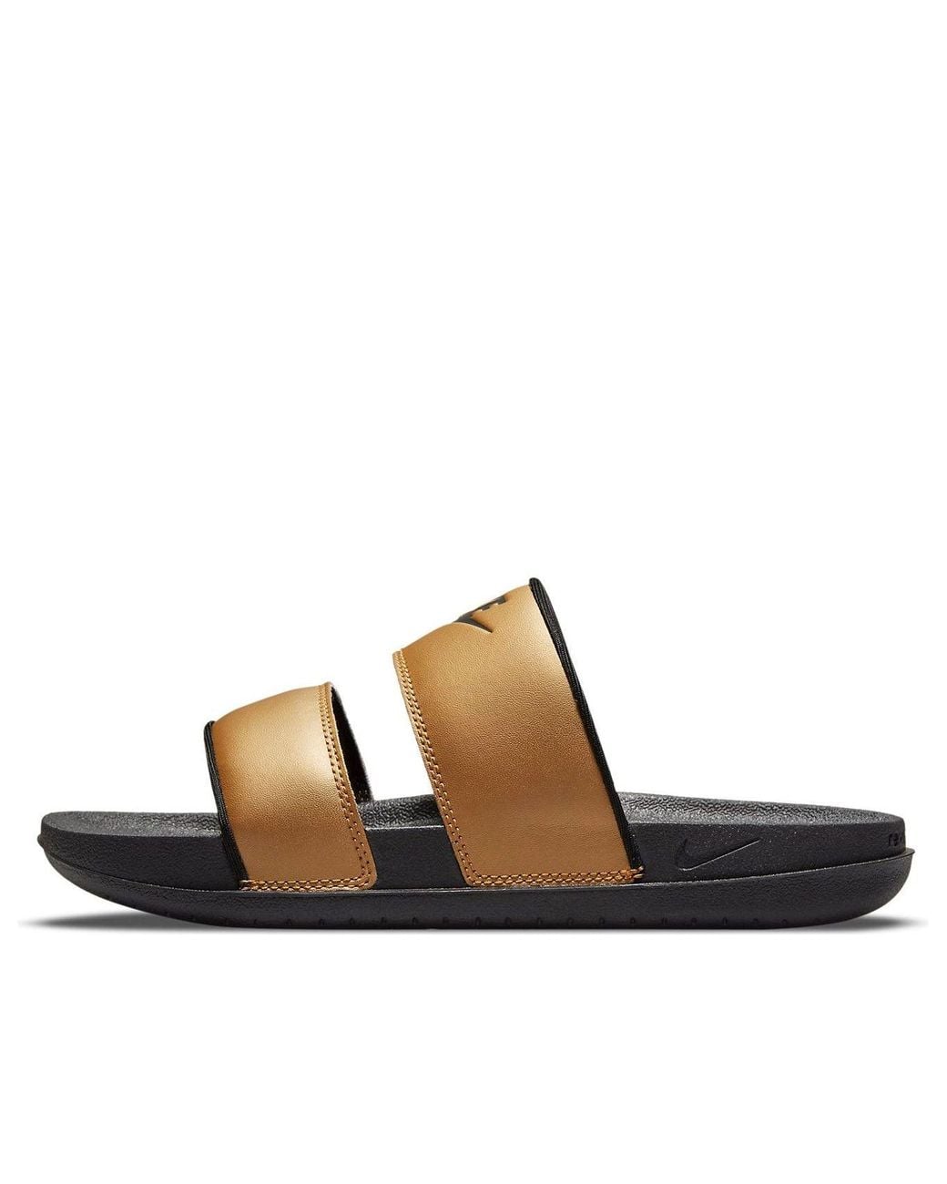 Nike Brown (Wmns) Offcourt Duo Slide 'Metallic'