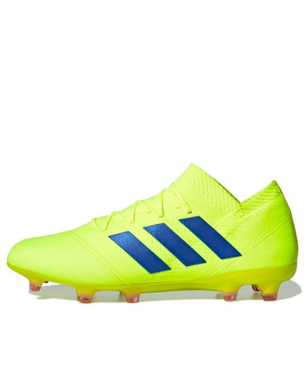 adidas Nemeziz 18.1 Firm Ground Boots 'yellow Blue' for Men | Lyst