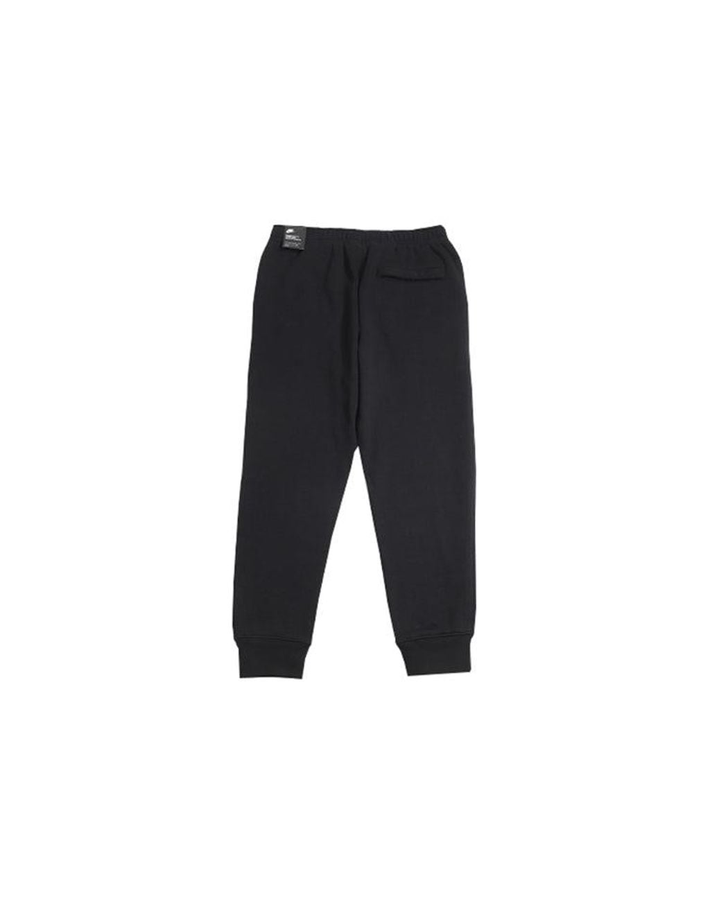 Nike Blue Sports Fleece Lined Knit Bundle Feet Casual Long Pants for men