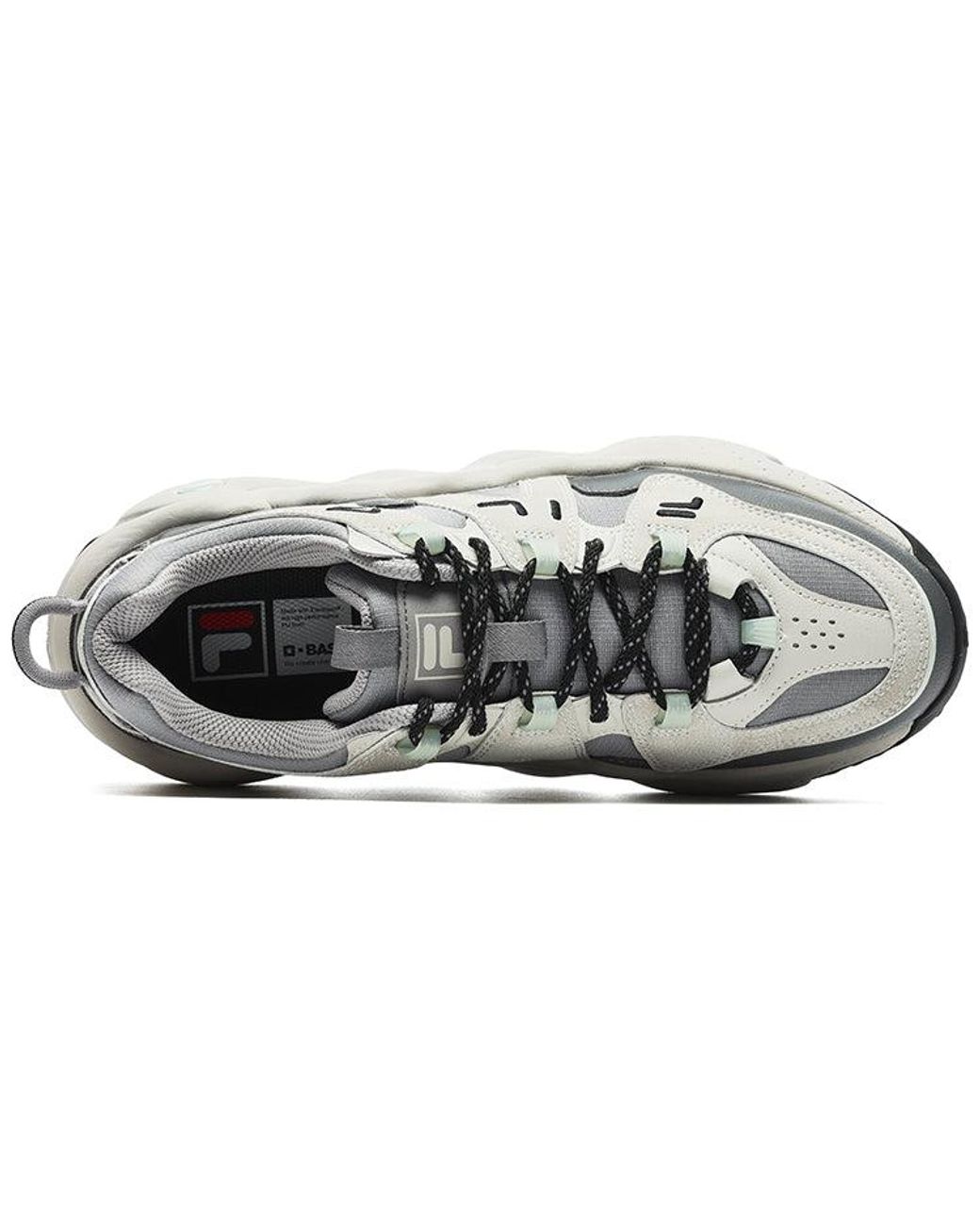 Fila White Panini Basketball Shoes for men