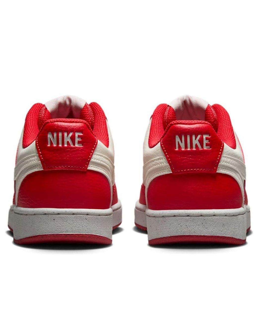 Nike Red (Wmns) Court Vision Low Next Nature 'University Sail'