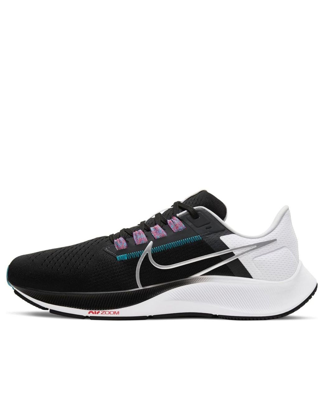 Nike Black Air Zoom Pegasus 38 Metallic' for men