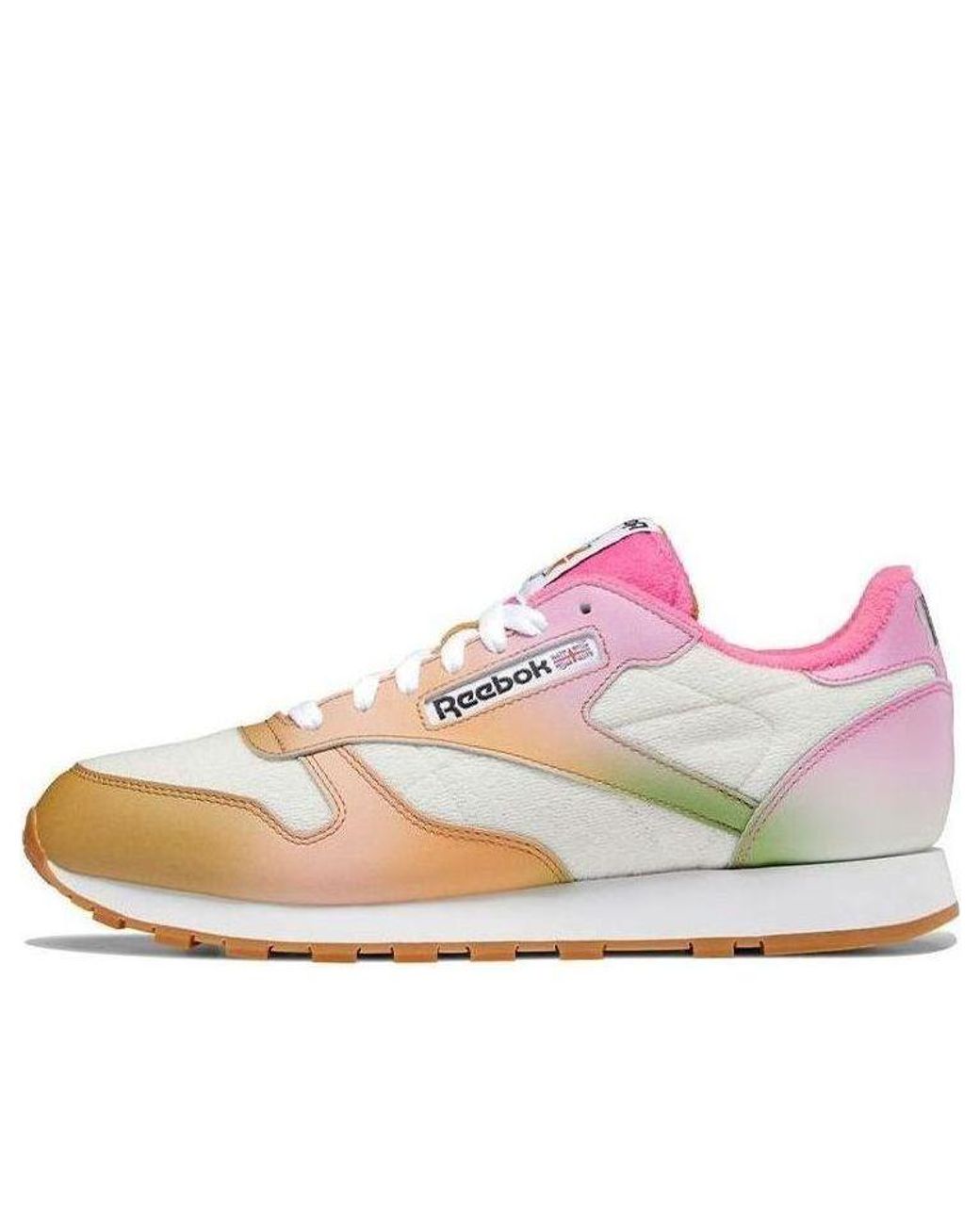 Reebok Pink Daniel Moon X Classic Leather 'Atomic Radiant Ochre'