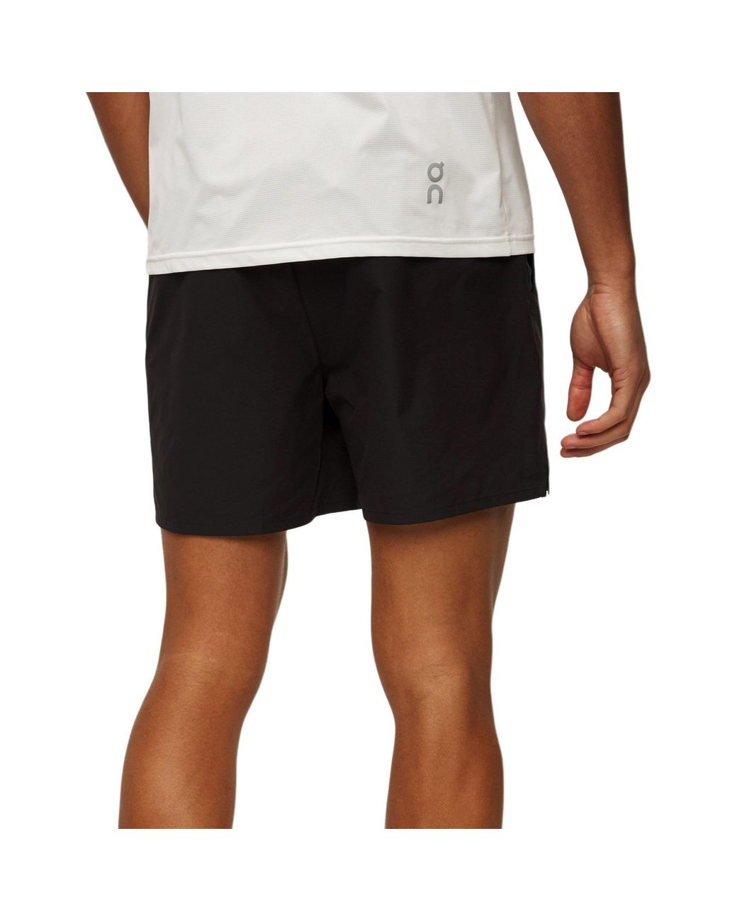On Shoes Black Essential Shorts for men