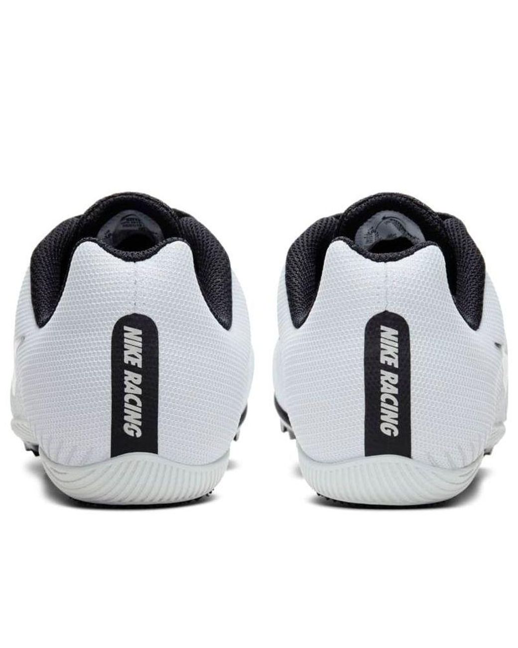 Nike Gray Air Zoom Rival M 9 Spikes 'Pure Platinum' for men