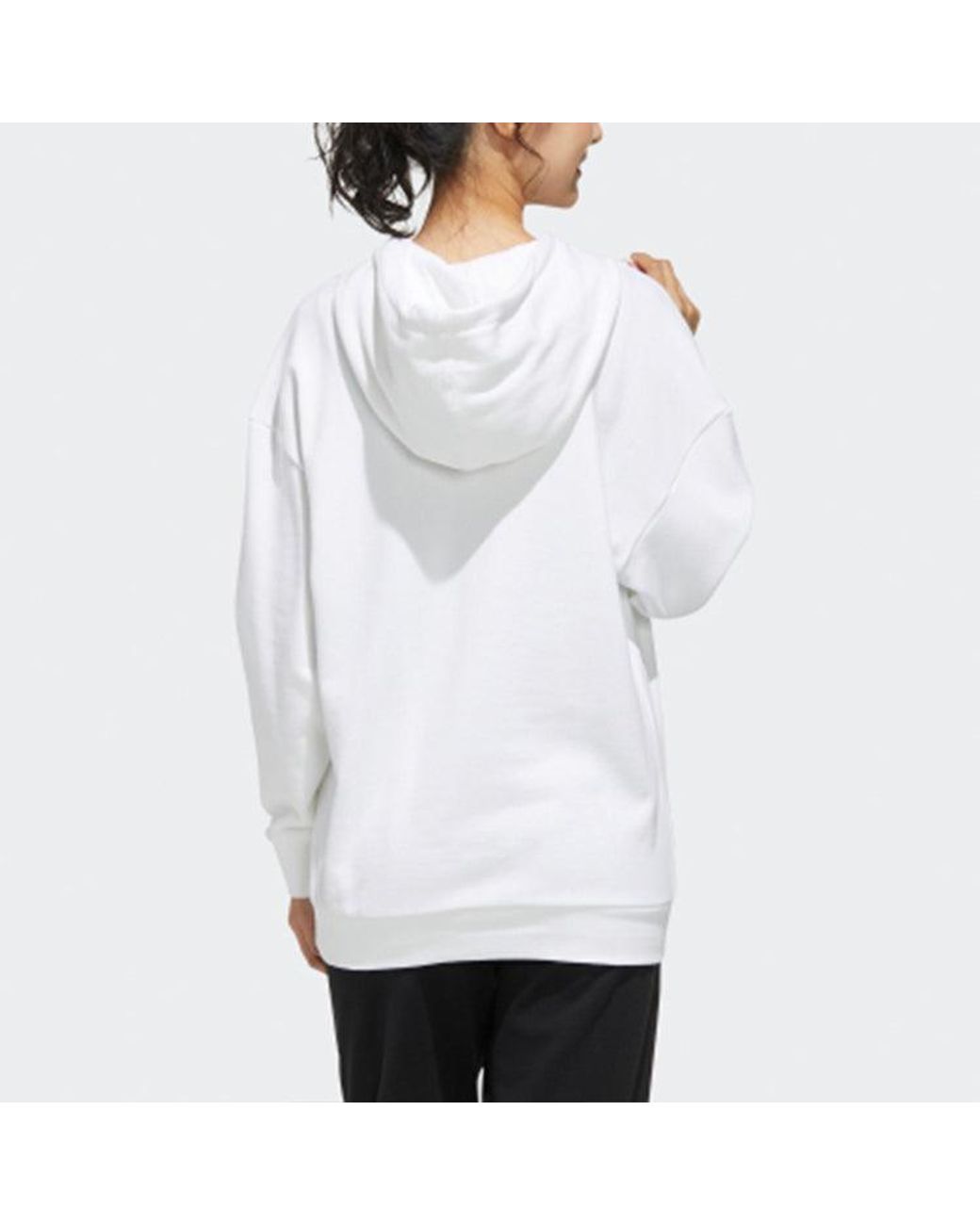 Adidas White (Wmns) Neo Casual Sports Pullover
