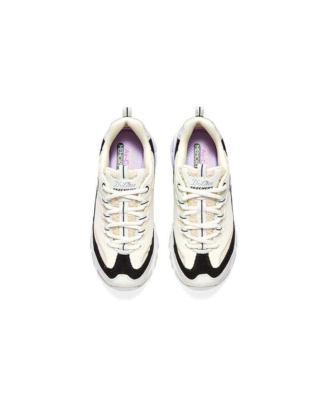 Skechers White (Wmns) Dlites 1.0