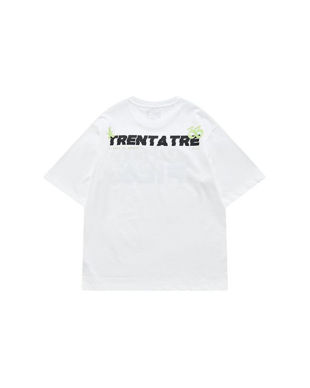 Fila White Basketball Tee for men
