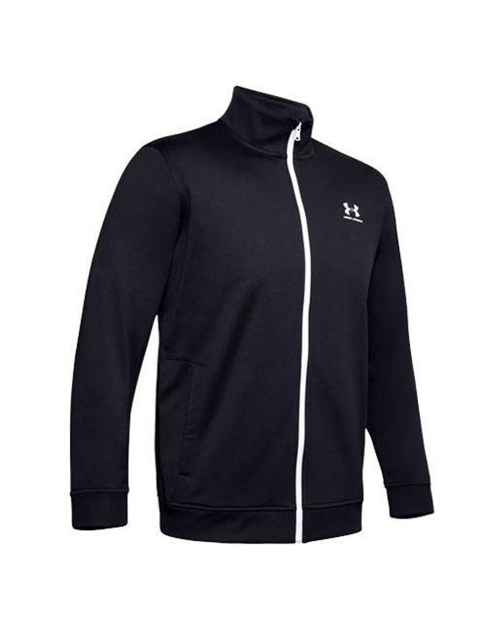 Under Armour Blue Sportstyle Tricot Training Jacket for men
