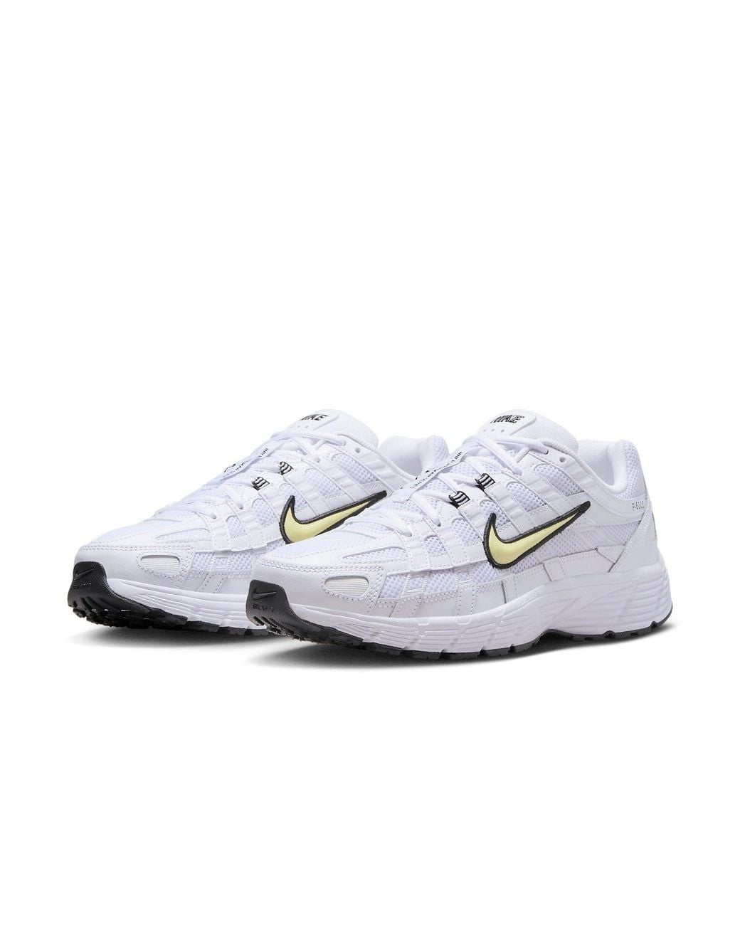 Nike White P-6000 Lemon Chiffon Lemon Chiffon' for men