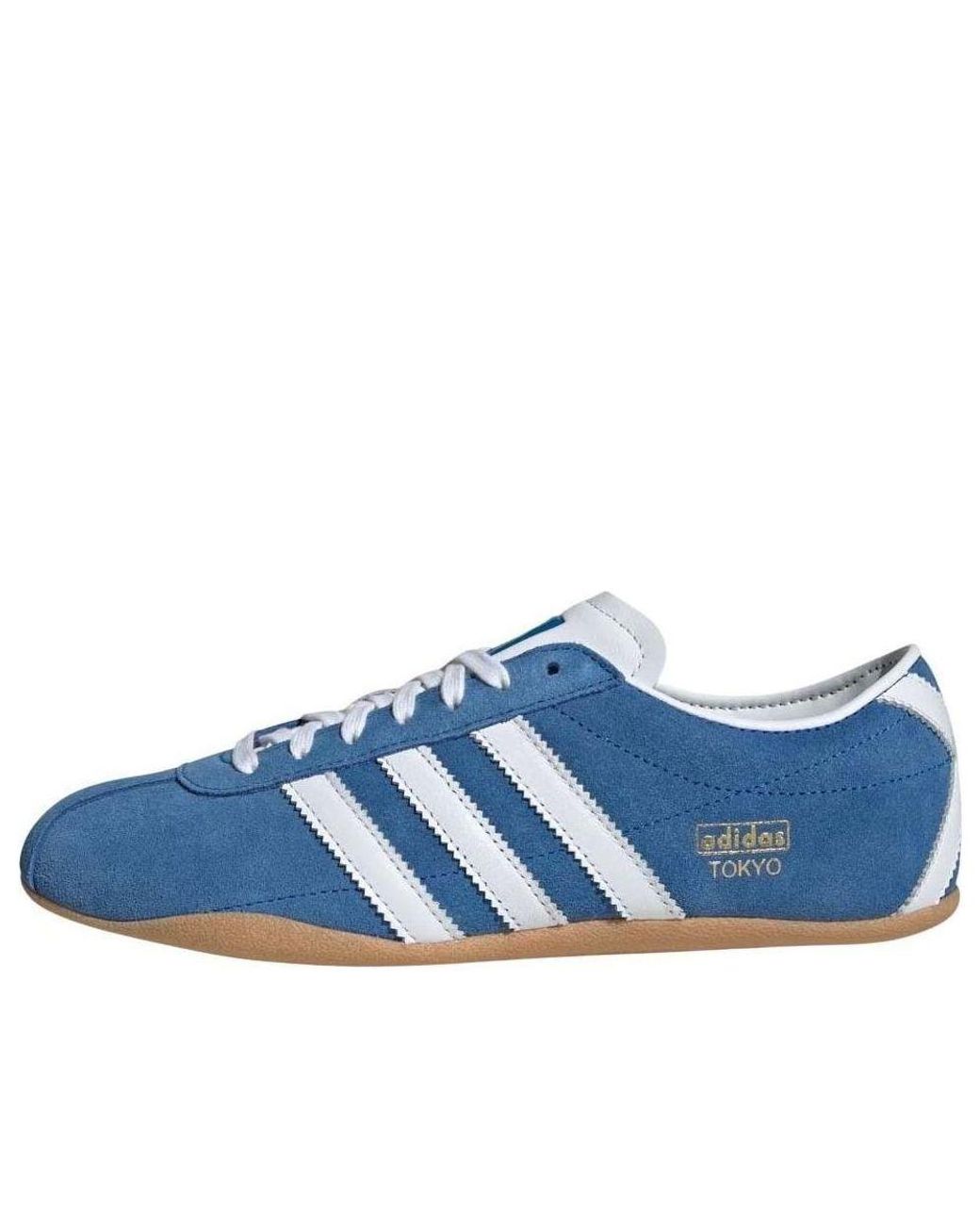Adidas Blue Tokyo Sneakers