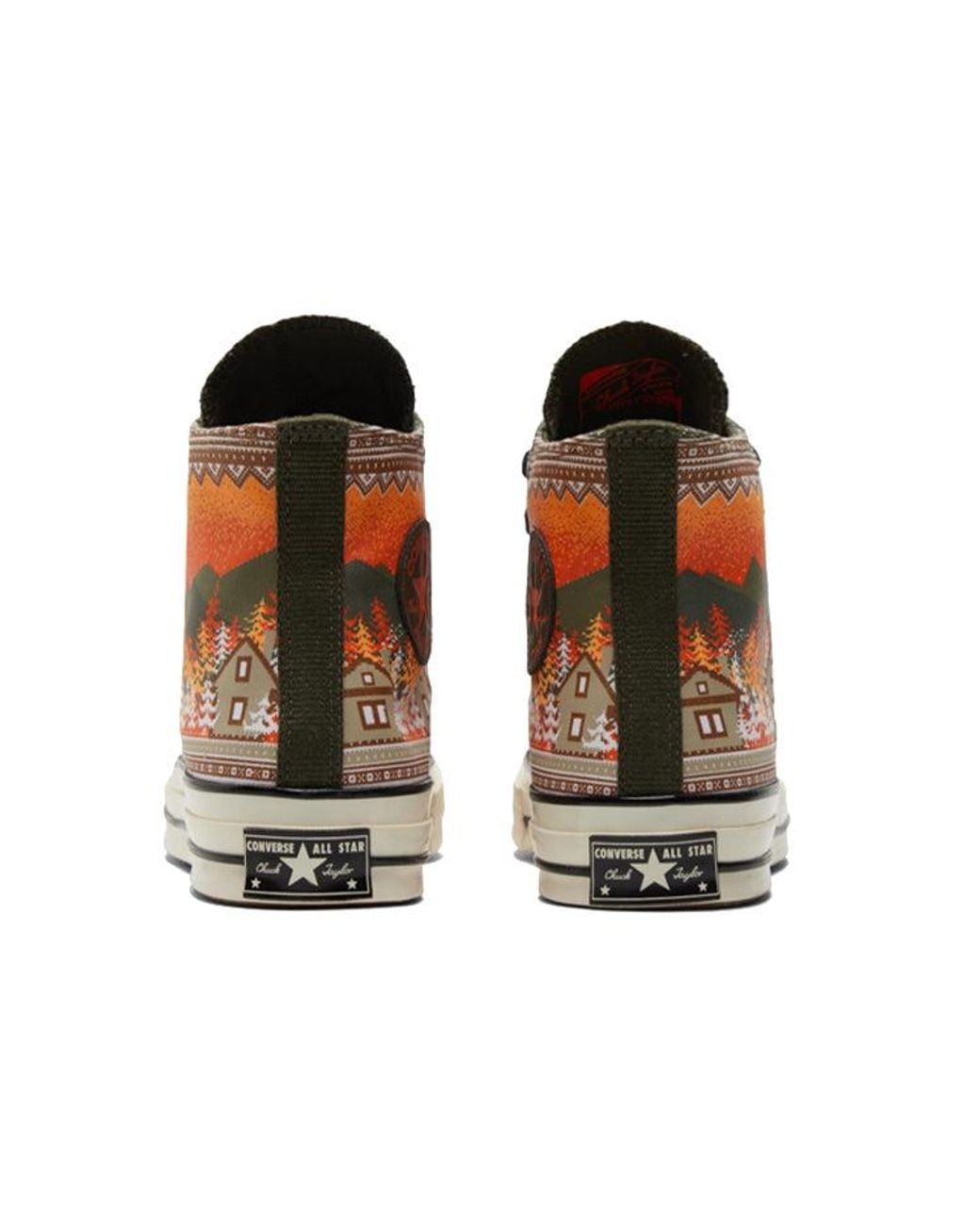 Converse Brown Chuck 70 High 'Holiday Sweater