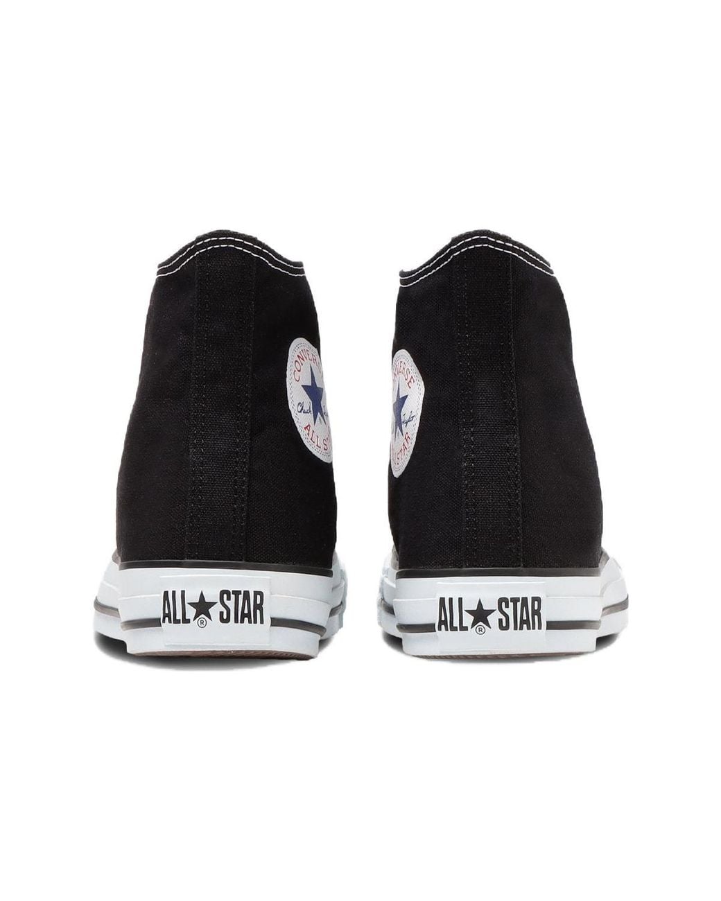 Converse Black Canvas All Star Hi for men
