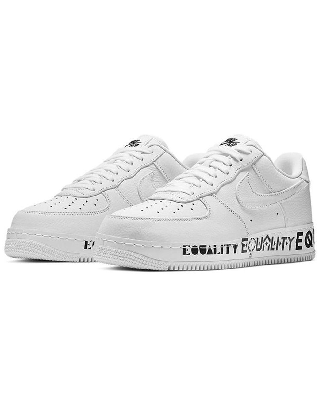 Nike White Air Force 1 Low Cmft 'Equality' for men