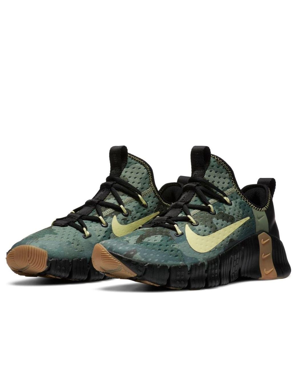 Nike Green Free Metcon 3 'Camo' for men