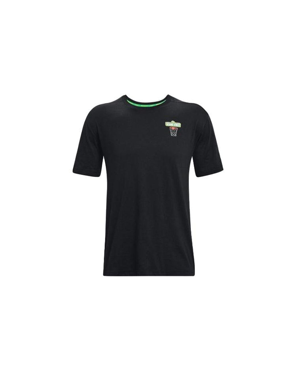 Under Armour Black Curry Sesame Street Graphic Tee for men
