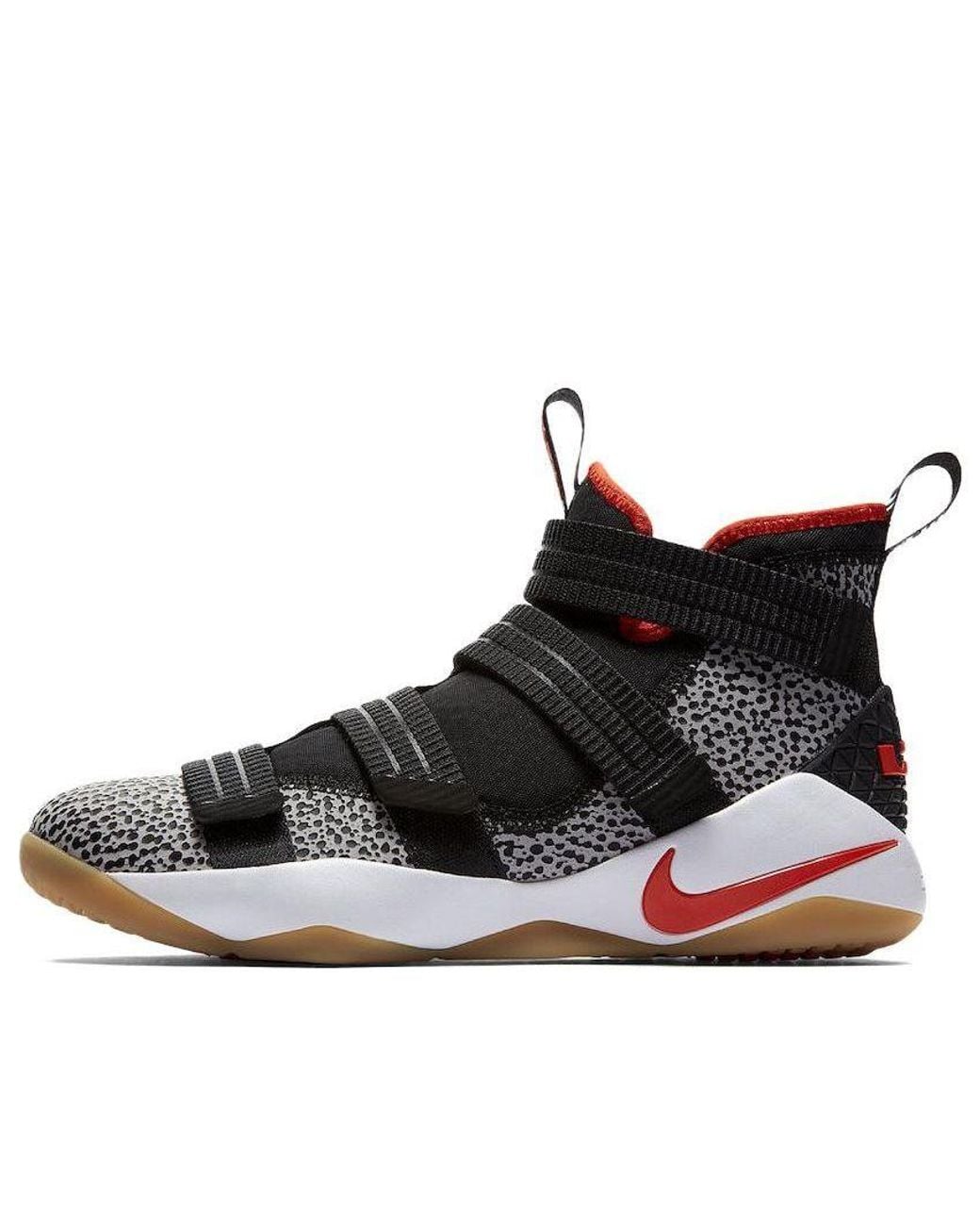 Nike Black Lebron Soldier 11 'Safari' for men
